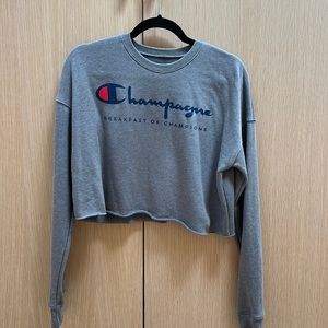 Champagne breakfast of champions